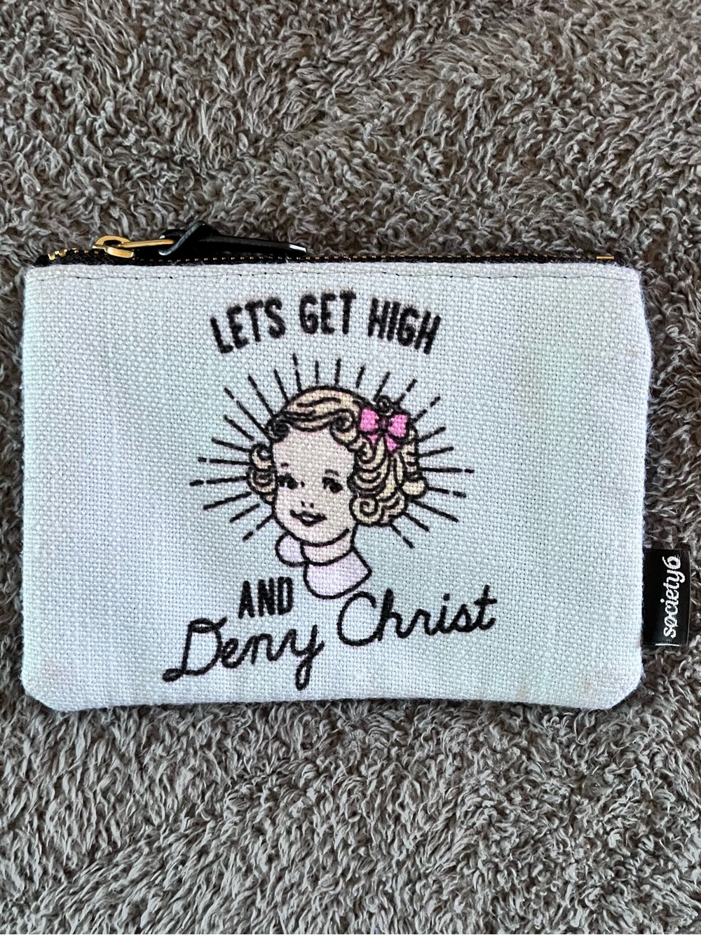 *EUC* SOCIETY6 COIN POUCH